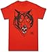 NWO New World Order Wolfpac Logo Red T-shirt (Adult X-Large)