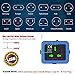 LURICO Worldwide Travel Adapter Plug,Universal All In One Wall Charger AC Power Plug Adapter Multi Outlet Socket For USA EU UK AUS Including 2.4A Smart Power 2 USB Charging Ports for Cell Phone Laptop
