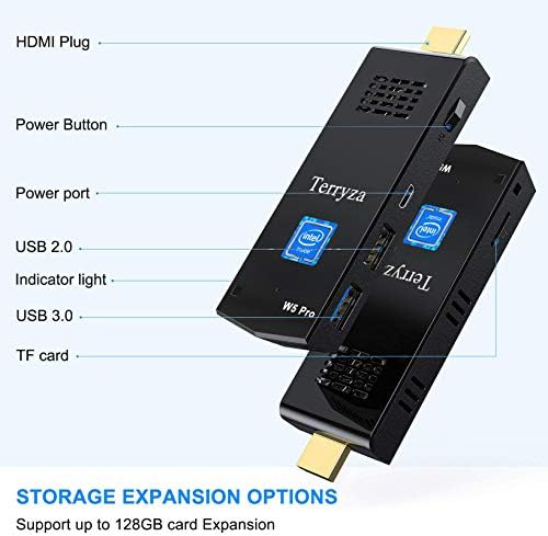 PC Stick Windows 10 Pro 64bit 8GB DDR3/128GB ROM Intel Atom Z8350 Intel Computer Stick,Support Dual Band WiFi 2.4/5G,4K HD, BT 4.2,Auto Power On 3 PC Stick Windows 10 Pro 64bit 8GB DDR3/128GB ROM Intel Atom Z8350 Intel Computer Stick,Support Dual Band WiFi 2.4/5G,4K HD, BT 4.2,Auto Power On