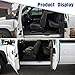 YITAMOTOR Extended Cab Rear Door Handle Compatible for Chevy Silverado, Exterior Left Driver Side Rear Door Handle for 1999-2007 Chevy Silverado, GMC Sierra