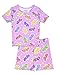 Sara's Prints Girls' Fitted Short Pajamas