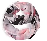 MissShorthair Women's Light Weight Colorful Painting Plaid Tartan Infinity Scarf