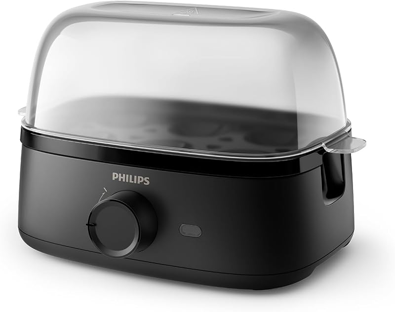 Philips 3000 Series HD9137/91 Egg Cooker 400W Family Size Black