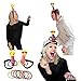 wangshanggou Bachelorette Party Games Headband Head Ring Toss Game Set for Girls go Out at Night to Play Hen Party Games for Bridal Showers, Ladies Night Out