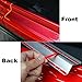 Nicebee One set of 4 pcs Aluminum alloy Front & Rear Door Sill Protector Scuff Plate Entry Guards For 2007-2016 Jeep Wrangler JK 4 Door Black