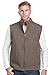 Ibex Arlberg Merino Wool Vest, DARK RYE HEATHER, Size XXLarge (50)