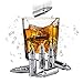 Bullet Whiskey Ice Stones