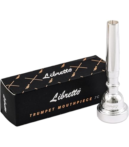 Silver Trumpet Mouthpiece 7C 5C 3C Trumpet Mouthpiece Set with Box