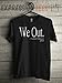 Mens We Out Harriet Tubman T-Shirt Medium Black