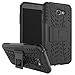 Samsung Galaxy A7 2017 Case Remex Military Tires Leather And Kickstand with Shockproof and Anti-Scratch and Non-Slip Case For Samsung Galaxy A7 2017 (Black)