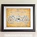 Harley Davidson Motorcycle - 11x14 Unframed Patent Print - Makes a Great Man Cave Decor and Gift Under $15 for Hog Riders and Motorcycle Enthusiasts