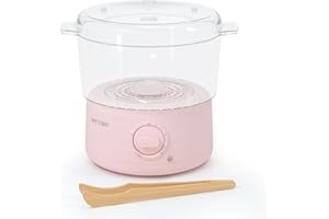 HYTOBP Mini Hot Towel Warmer for Spa, Towel Warmer Esthetician 5-Minute Heating Small Towel Warmer, Mini Towel Warmer Towel Steamer for Facials, Bathroom, Barber, at Home Salon(Pink)