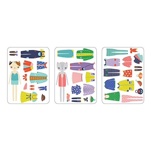 1 Mudpuppy+Cat+Fashion+Magnetic+Figures