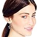 AeraVida Symmetric Shining Star Sterling Silver Celestial Dangle Earrings | Minimalist Everyday Wear | Handmade 0.87x1.38 Inch Star Earrings for Women
