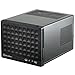 SilverStone Technology SST-SG13B-V2 Ultra Compact Mini-ITX Computer Case with Mesh Front Panel, Black