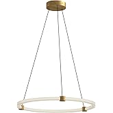 Kuzco Lighting PD24724-BG Bruni Pendant LED, Brushed Gold