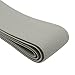 Strapcrafts 2-Inch Wide by 2-Yard Colored Double-Side Twill Elastic Band-Grey 11120