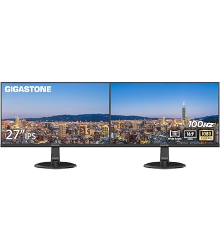 Amazon.com: Gigastone 24 inch IPS LED Back Light Monitor 75Hz FHD