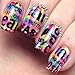 PUEEN Nail Art Stamp Collection Set 24B - STAMPING BUFFET - NEW INVENTION Set of 24 All You Can Stamp Full Size Stamping Image Plates Manicure DIY (Infinite Images With Your Creativity) Now with