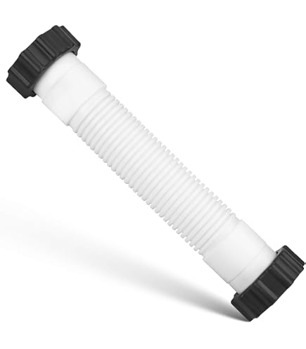 Tuyau D'interconnexion Pour Filtre à Sable Intex - Longueur 40,6 Cm, Diamètre 3,8 Cm - Compatible 26371CA, 28647EG...