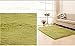 KLOUD City Super Soft Modern Shag Area Rugs Living Room Carpet Bedroom Rug for Children Play Solid Home Decorator Floor Rug and Carpets 4- Feet by 5- Feet Green