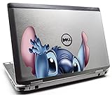 Stitch peeking, laptop, car 3D Wall Decal Sticker 7
