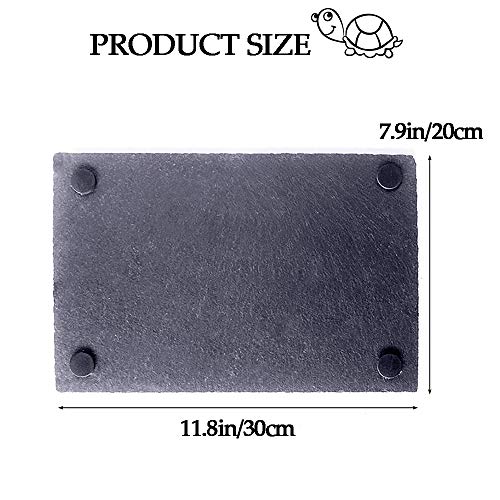 Tortoise Table JIH Small Reptile Basking Platform 3.93 X 3.93 Inch, Natural Rock Reptile Food Bowl Tortoise Accessories