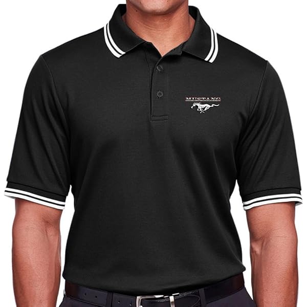 Amazon.com: Polo Rt Route 66 para hombre, Negro - : Ropa, Zapatos