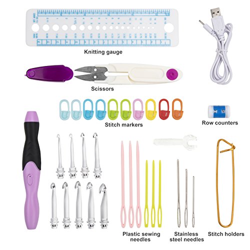 1 BCMRUN+Crochet+Interchangeable+Knitting+Accessories
