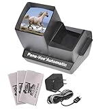 Pana-Vue Automatic Lighted 2x2 Slide Viewer for 35mm with AC Adapter + (3) Microfiber Cleaning Cloths