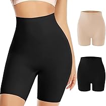 Pack De 2 Shorts Antiroce Para Mujer - Sin Costuras, Elásticos, Invisibles Bajo La Falda, Ideales Para Diario