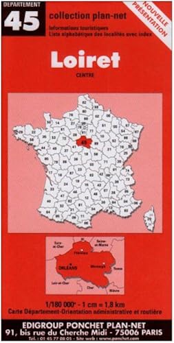 Download Carte routière : Loiret PDF