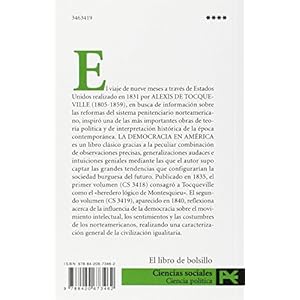 La Democracia En America, 2 / Democracy in America, 2 (Ciencia Politica / Political Science) (Spanish Edition)