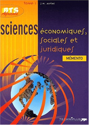 Sciences économiques, sociales et juridiques