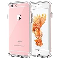 JETech Case for Apple iPhone 6 and iPhone 6s, Shock-Absorption Bumper Cover, Anti-Scratch Clear Back (HD Clear)