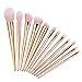 AutumnFall Makeup Brushes, Premium Synthetic Kabuki Makeup Brush Set Foundation Eyeshadow Blush Concealer Powder Brush Kit (RoseGold)