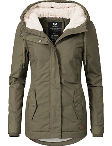Ragwear Damen Jacke Winterjacke YM-Monade (vegan hergestellt) 3 Farben XS-XL