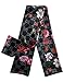 EroTouch Apparel Customs Designer Headbands,Luxury Fashion Trendy Headwrap for Women Mens (GG Floral Black)