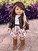 DreamWorld Collections - Urban Explorer - Clothes Fits 18 Inch Doll - Brown Motorcycle Jacket with Paperboy Hat, Dress and Boots - (Doll not Included)