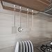 ANPHSIN 8 Pack of Strong Powerful Heavy Duty Magnetic Hooks - 20LB Stainless Steel Hanging Hooks for Home and Industry Use