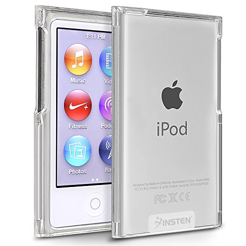 Insten snap-on slim case for ipod nano 7g (clear)