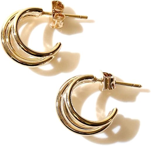 Amazon Ninon ニノン ピアス 金属アレルギー ハート 3連フープ ゴールド ライン レディース ニッケルフリー 2種展開 Bタイプ ゴールド ブレスレット 通販