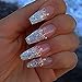 Aranher(TM) Gold Silver Laser Holographic Nail Glitter Powder Paillette Dust Pigments(Randomcolor)