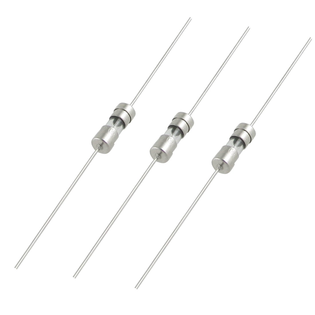 sourcingmap 10Pcs 250V 1.5A Through Hole 3.6mm X 10mm Slow Blow Axial Fuse