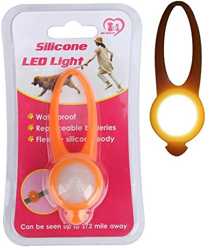 Waterproof Dog Collar Light Led Safety Spotlight by KOOLTAIL