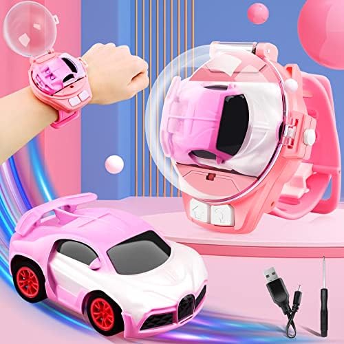 ValoRcasa Mini Remote Control Car Watch Toys, 2.4 GHz Cute Wrist Racing