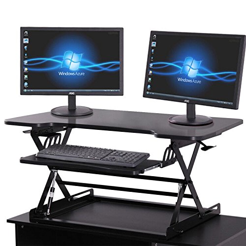 Buy JAXPETY Standing Desk The DeskRiser 32" Wide Adjustable Height