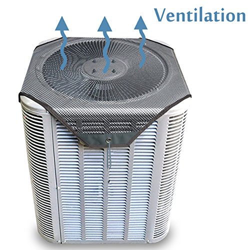 image for Foozet Air Conditioner Leaf Guard Central Air Conditioner Cover Summer