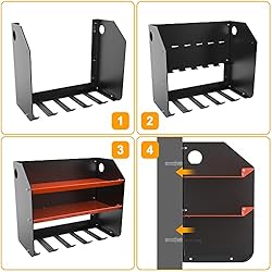 Ultrawall Power Tool Organizer, Wall Mount Drill