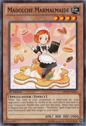 Yu-Gi-Oh! - Madolche Marmalmaide (ABYR-EN026) - Abyss Rising - Unlimited Edition - Common